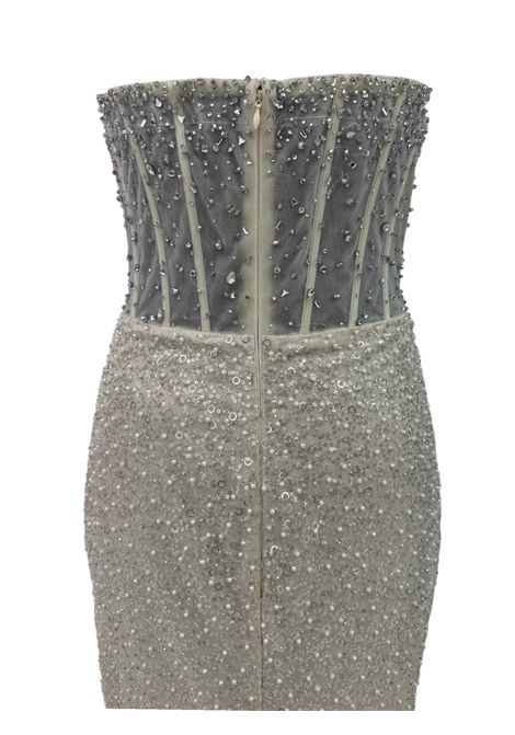 Dress entirely embellished with crystals and pearls VIVIEN | dress | 85P 246 894597